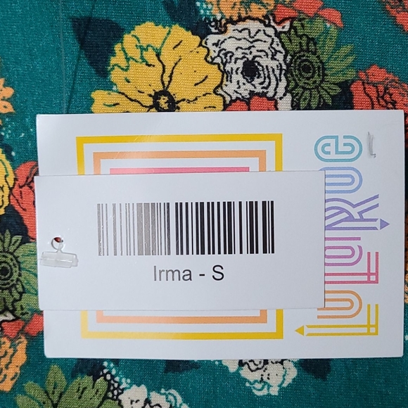 LuLaRoe Floral Irma Small - Picture 5 of 5